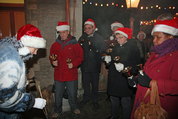 Carols Down the Line Campanologists at Buckfastleigh