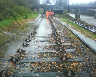 Rails removed