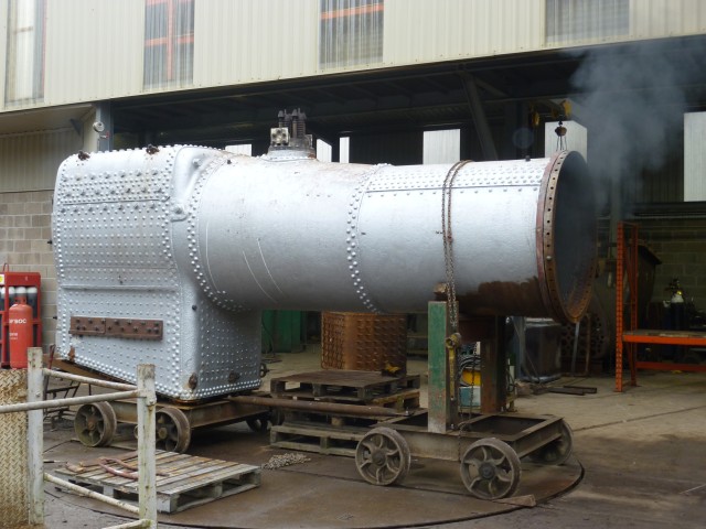 5542's boiler under test