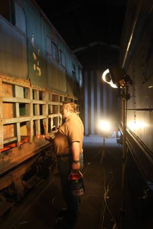 Painting chassis prior to rivetting