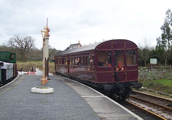 No 93 on shed at Buckfastleigh