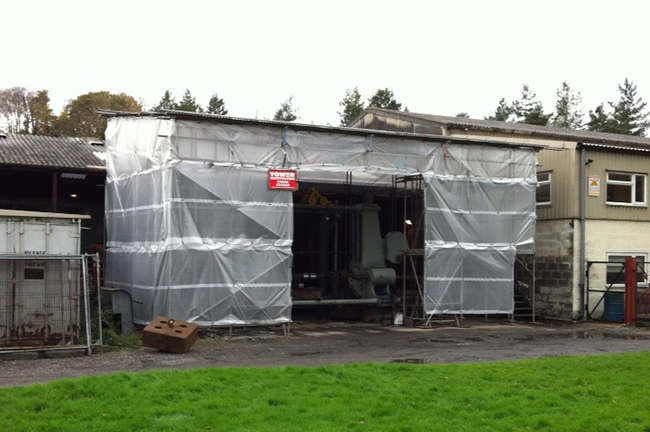 Wheel Press tent