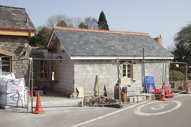 Toilet Block substancially complete