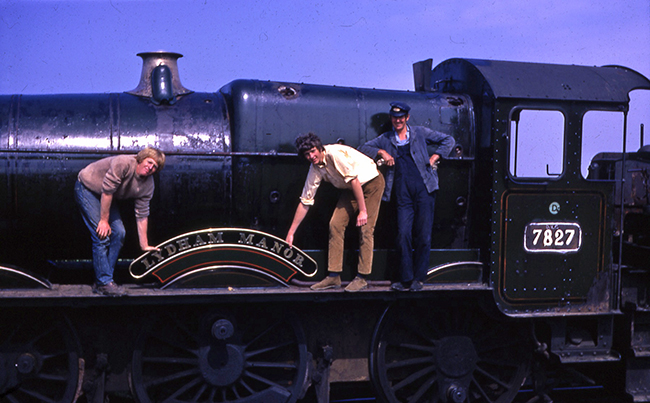 Lydham Manor nameplate 1970