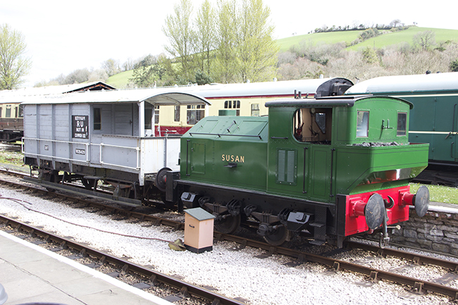 Sentinel locomotive 'Susan'