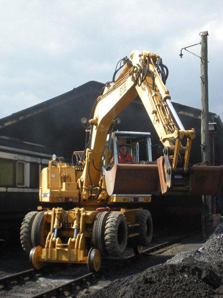 Liebherr Road Railer first trials 3