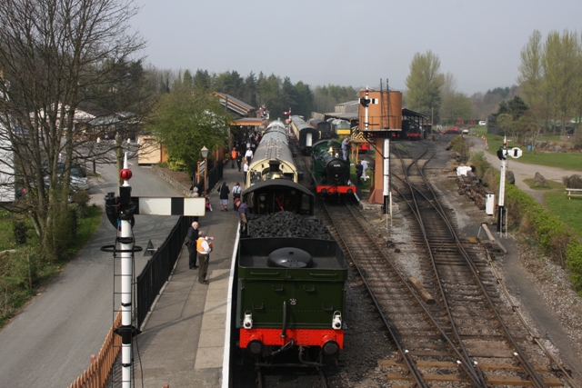 3803 with a wedding dining train special