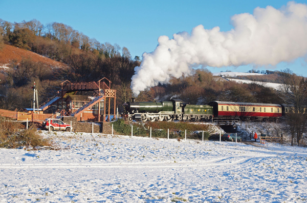 3803 arriving at Buckfastleigh