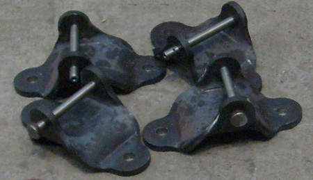 Wagon spring hangers